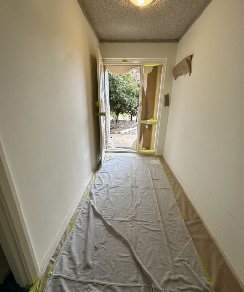 Bright and freshly painted bedroom by Perth painting experts